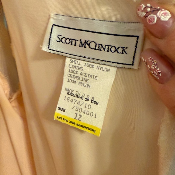 Scott McClintock size 12 vintage tags prom dress - Picture 7 of 7